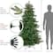 6.5ft. Pre-Lit Hudson Fir Full Artificial Christmas Tree, Warm White LED Lights
